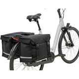 Newlooxs tas new looxs double pannier camping zwart | 66l