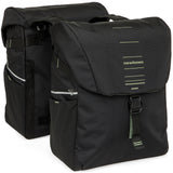 Newlooxs new looxs dubbele tas vigo 40l polyester zwart groen