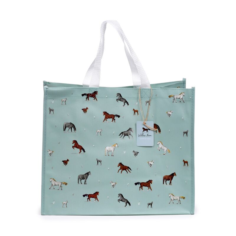 Wilgen Farm Horses Sustainable Shopper Bag