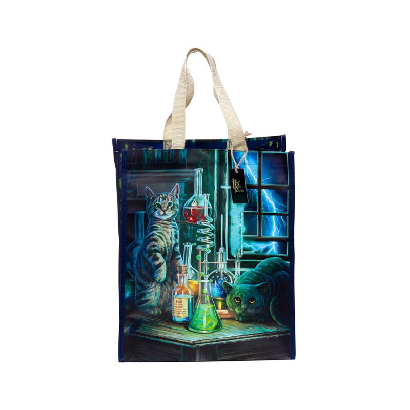 Lisa parker jekyll hyde cat shopper bag