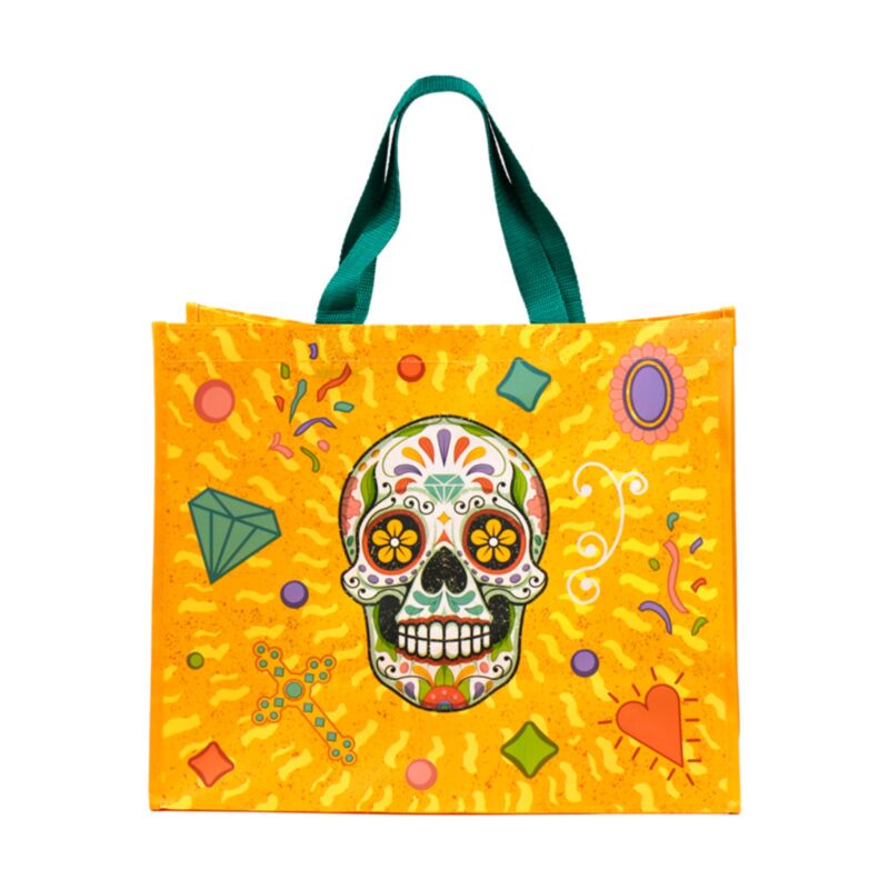Wiederverwendbare Einkaufstasche „Dia de Los Muertos“.