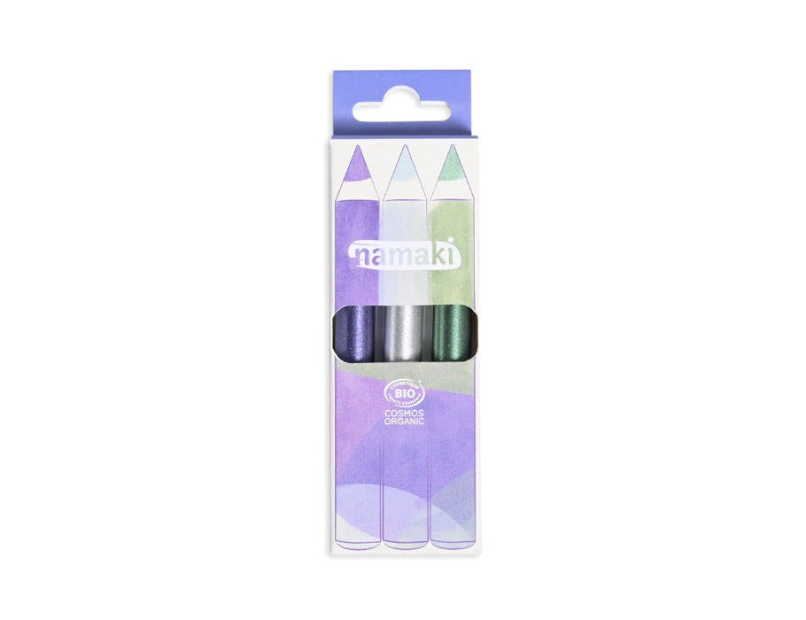 Namaki Glitter Make -up Stifte - Mondschein - 3 PCs.