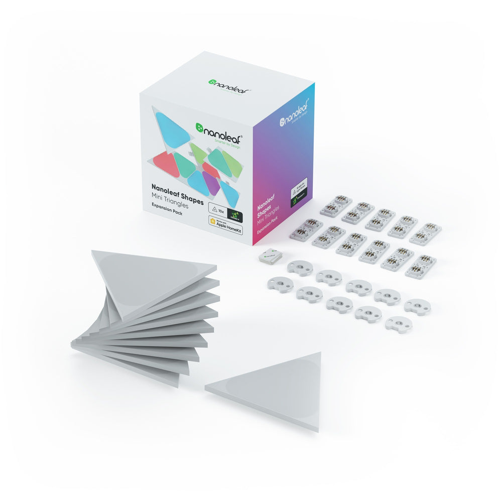 Nanoleaf nanoleaf forme triangoles mini espansione pacchetto da 10 pacchetti