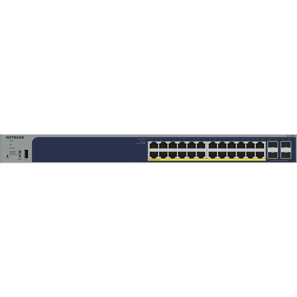 Netgear 24-Port-Gigabit-Ethernet-PoE+-Switch mit 4