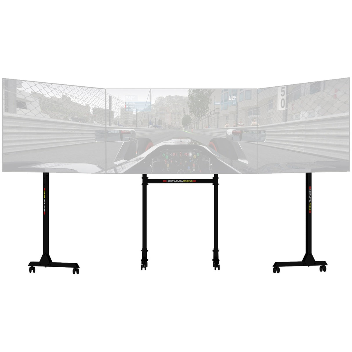 Level di livello Next Level Level Racing Triple Monitor Stand