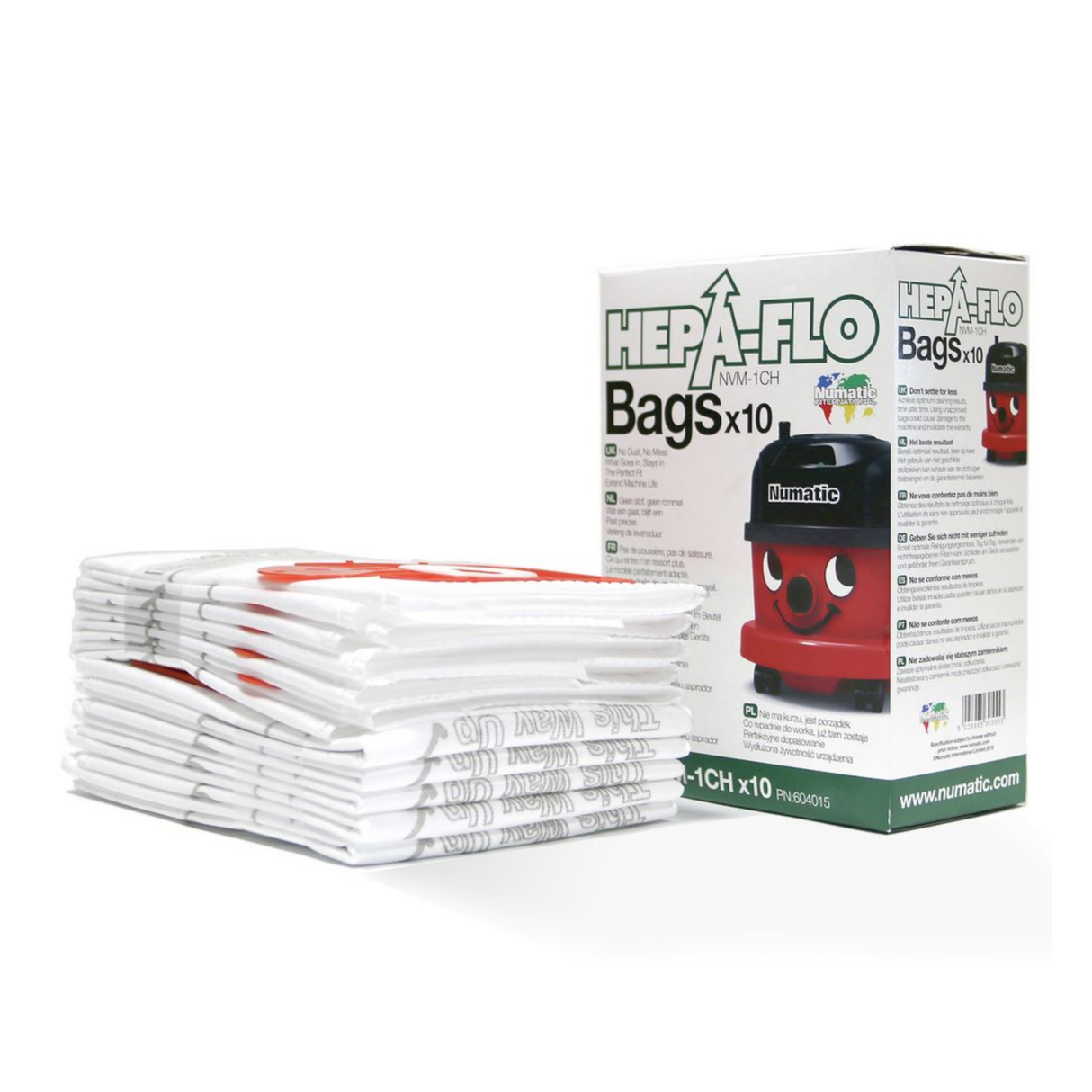 Prachové sáčky Numatic hepa-flo nvm-1ch 10 ks