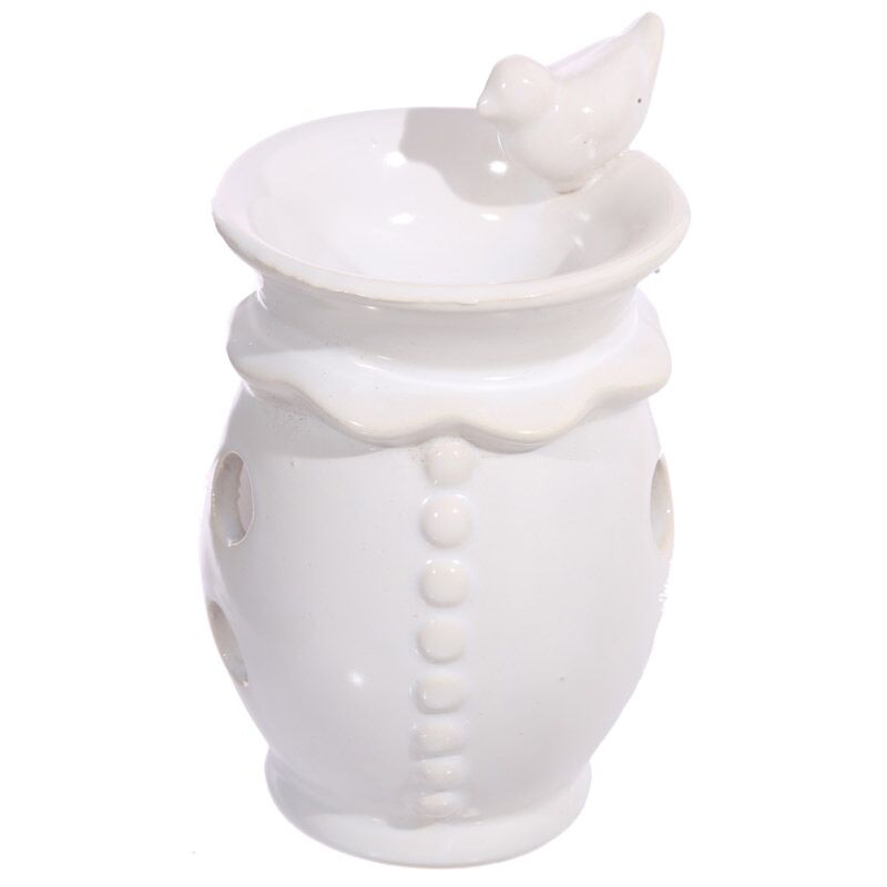Ceramic drinking bird scent burner
