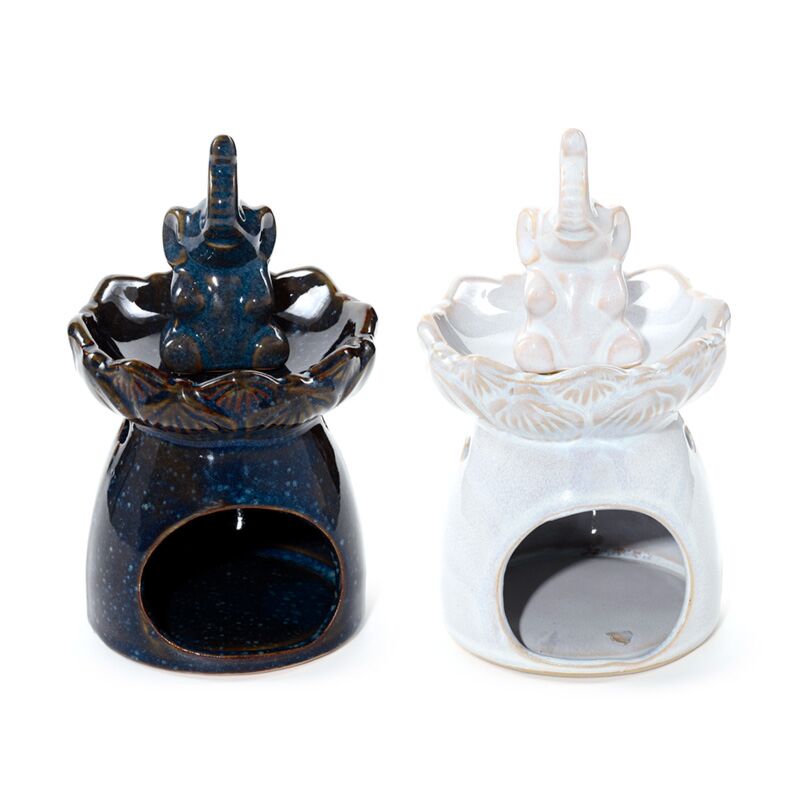 Bruciatore profumato per ciotola con fiori di loto Eden