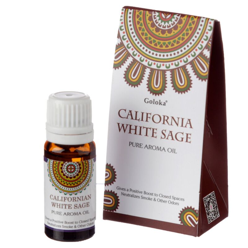 Californian hvit salvie 10ml - goloka duftolje