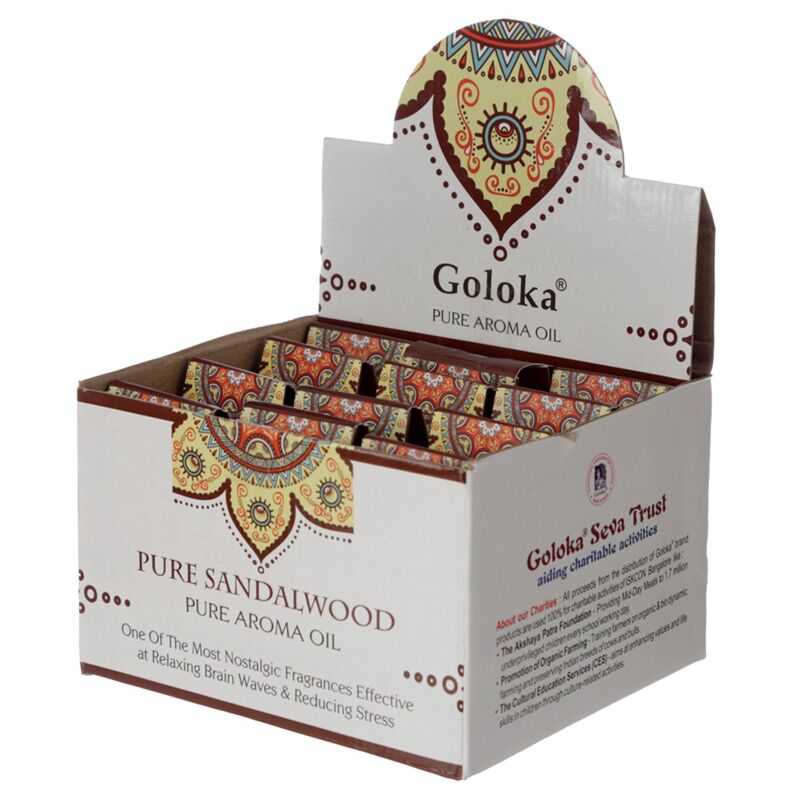 Sandalwood 10ml - goloka fragrance oil