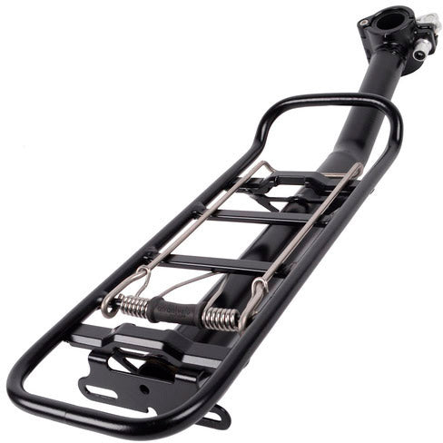 One luggage carrier seatpost qr.carrier 10 avs black