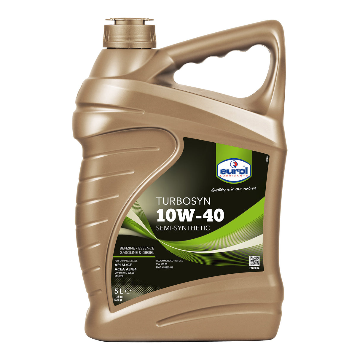 Óleo Eurol Carter 10W40 SF CC P 5 litros