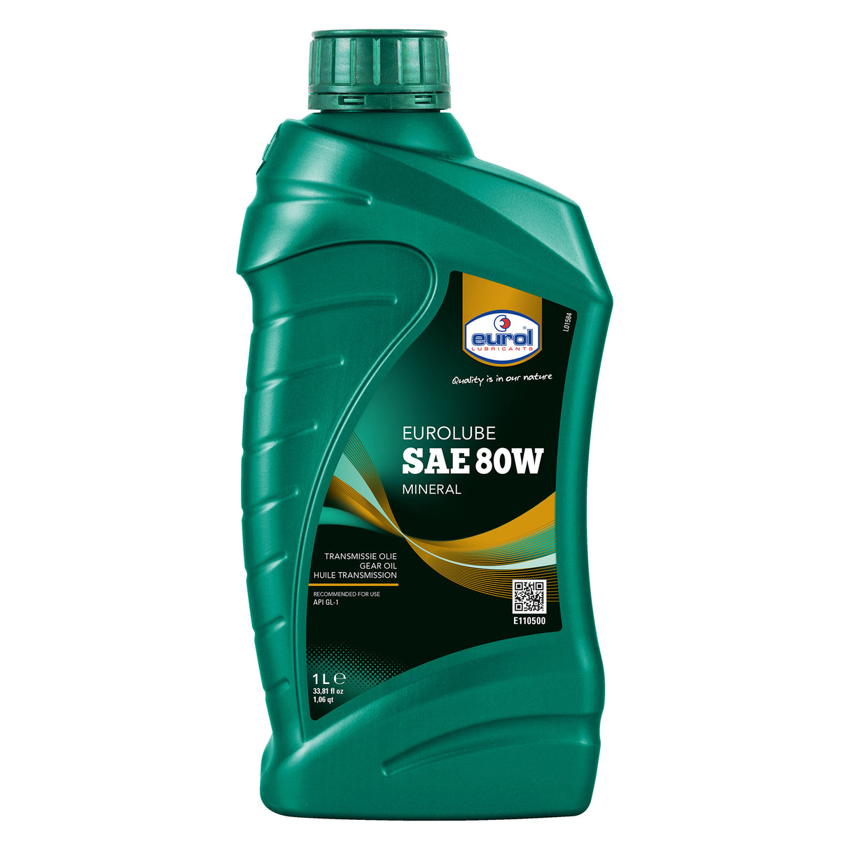 Eurol Eurolube Transm. Oil Sae 80W 1-liter GL1