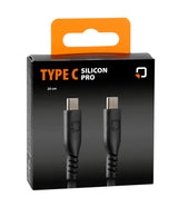 Optiline Silikonkabel USB Typ C > USB Typ C - 20 cm