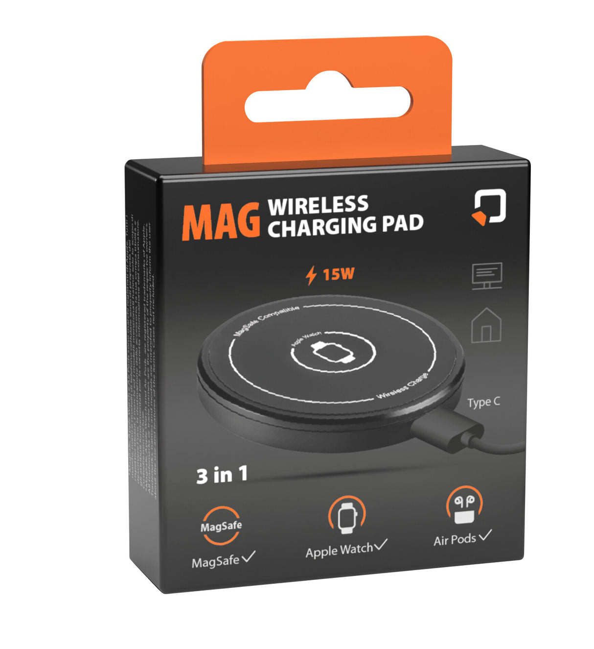 Optiline is allowed, 3 in 1 magnetic wireless charger