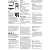 Optiline tracker compact, ultra-thin adhesive locator