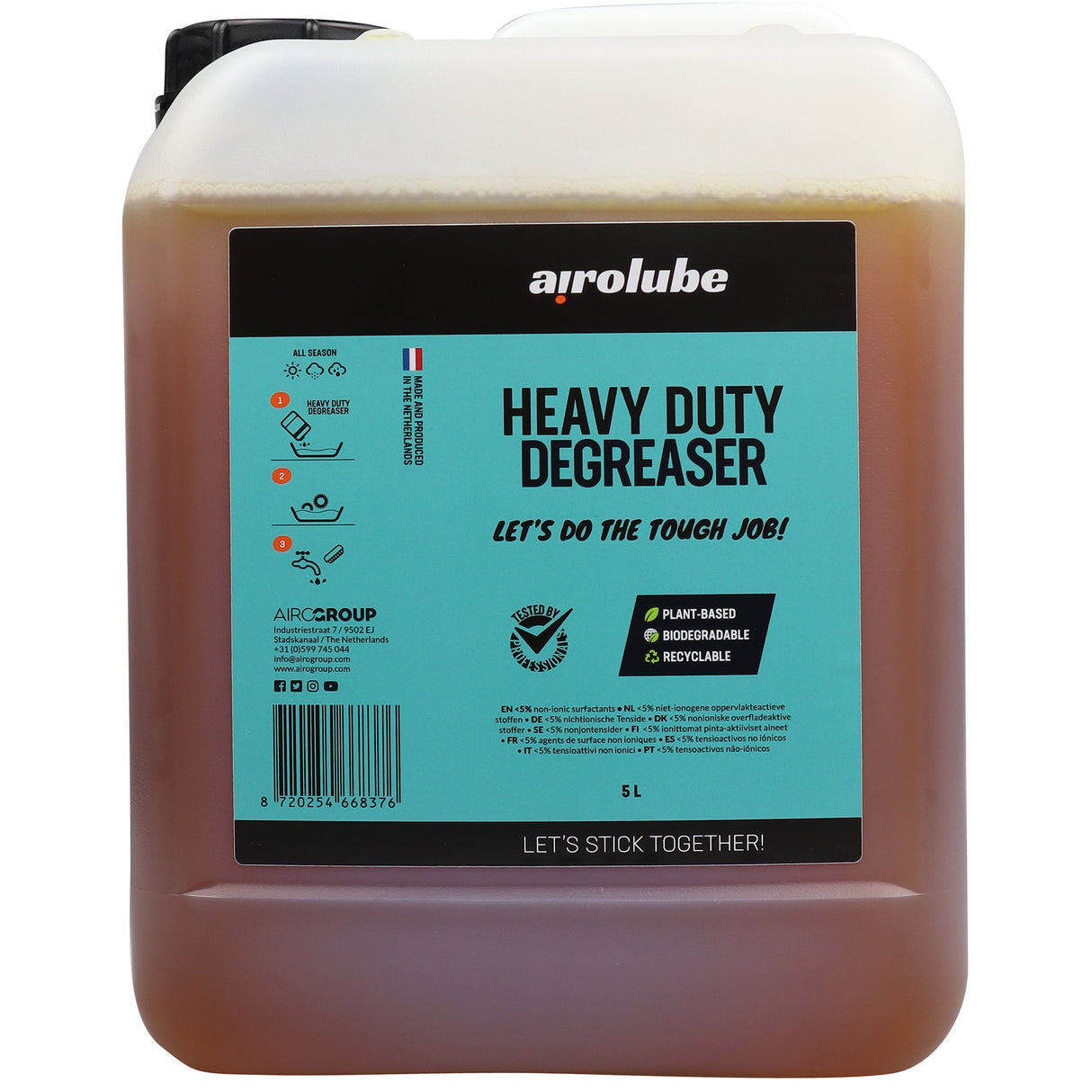 Airolube Ontvetter 5ltr
