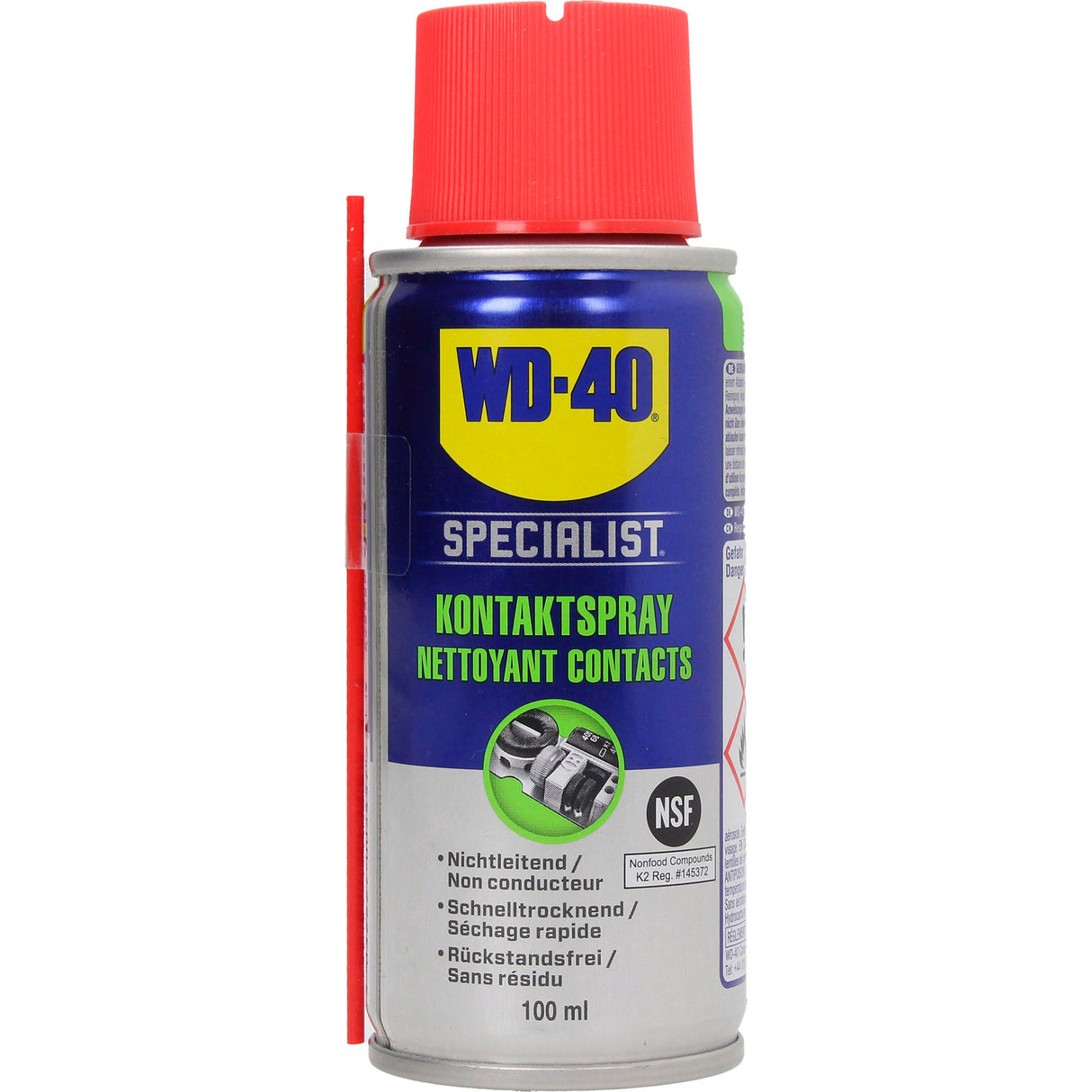 WD40 kontaktni strokovnjak za razprševanje 100 ml
