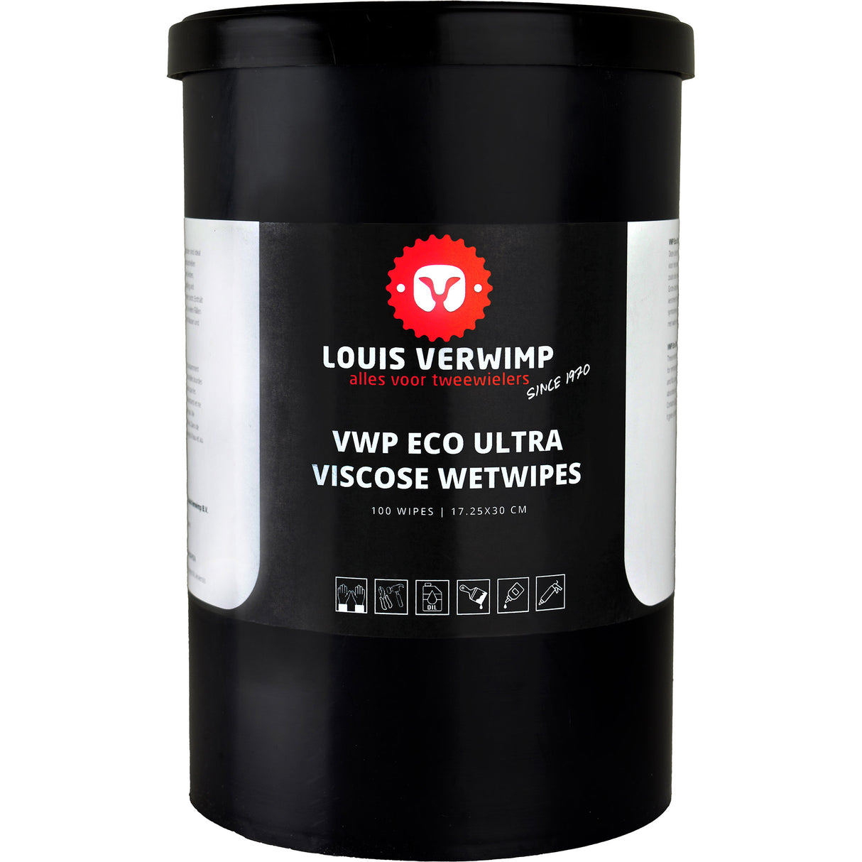 VWP cleaning cloths Eco Ultra Viscose Wetwipes (100th)