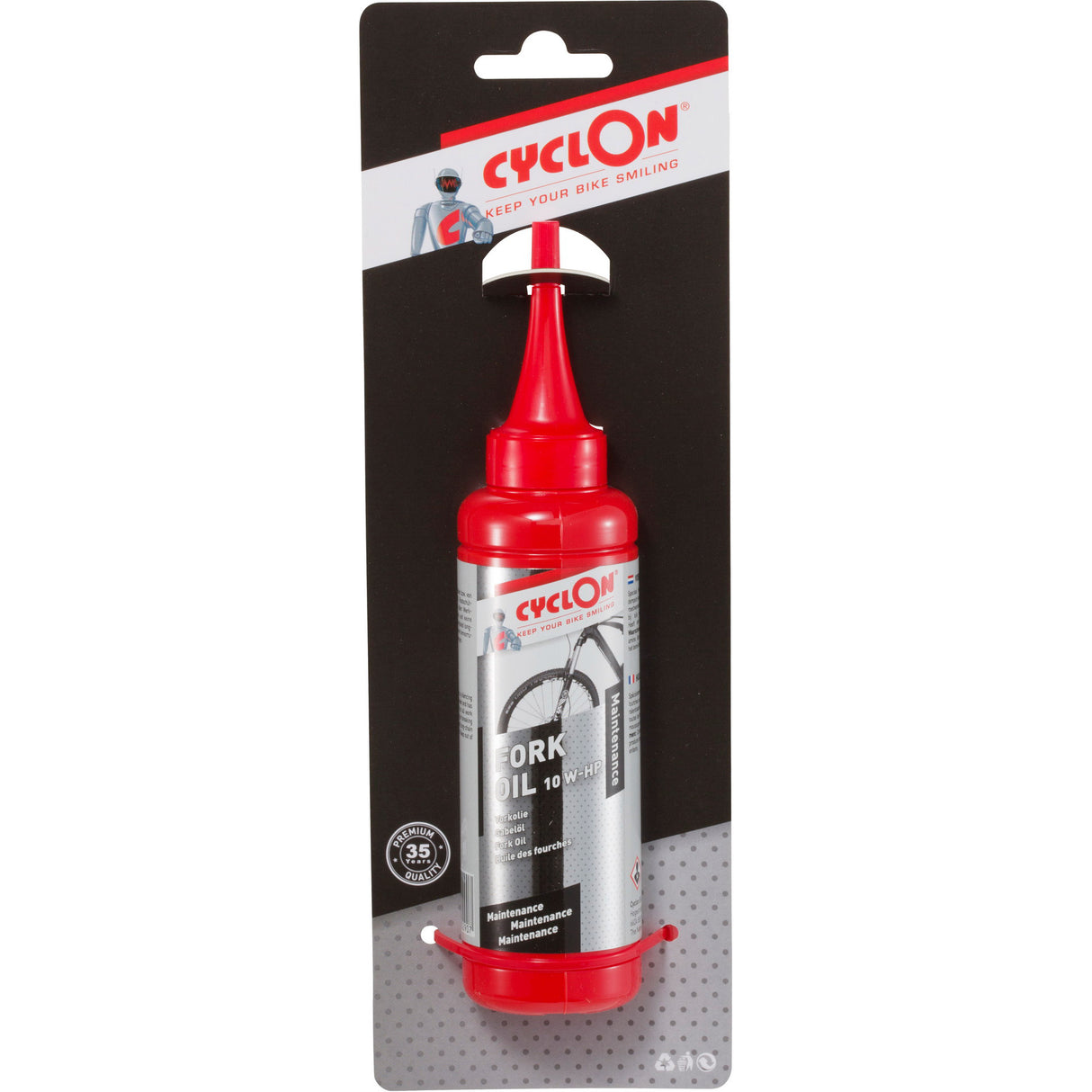 Óleo de garfo de ciclon 10 W-HP 125 ml (no pacote de bolhas)
