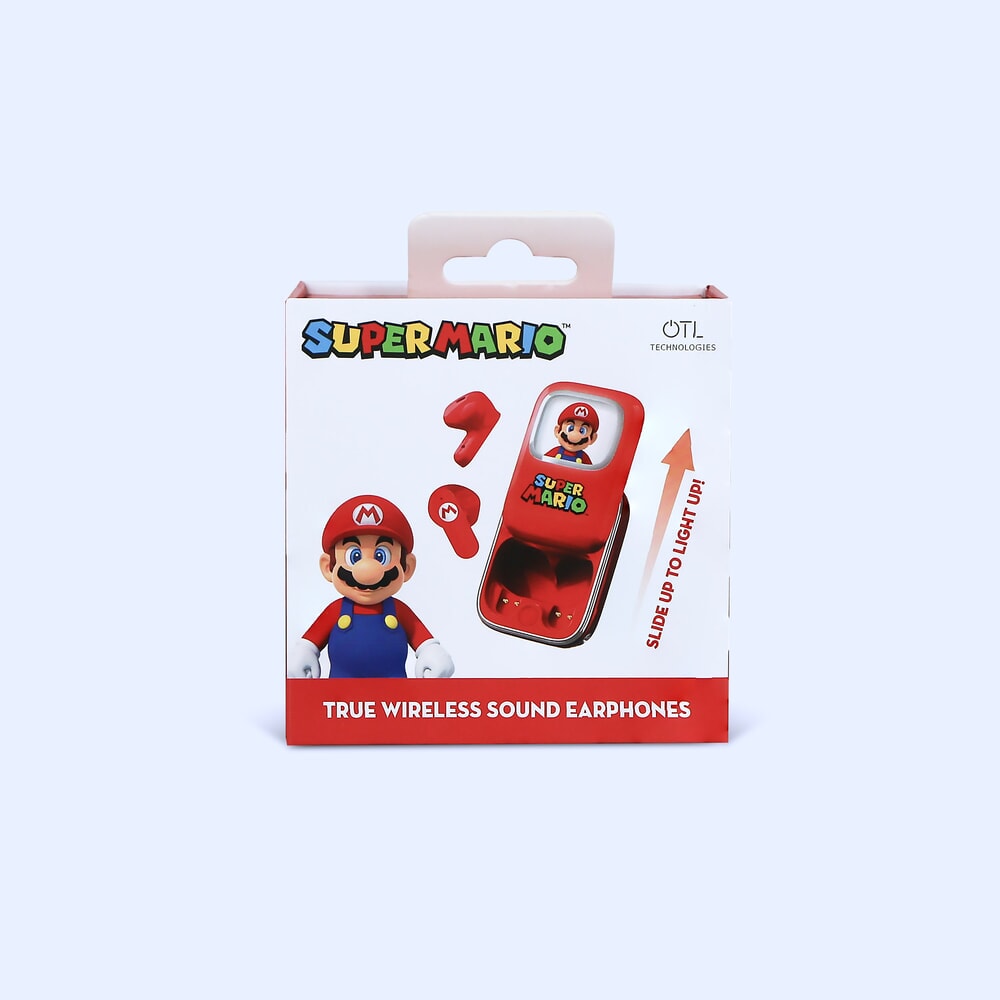 Otl technologies bluetooth slide tws earphones super mario (sm1278)