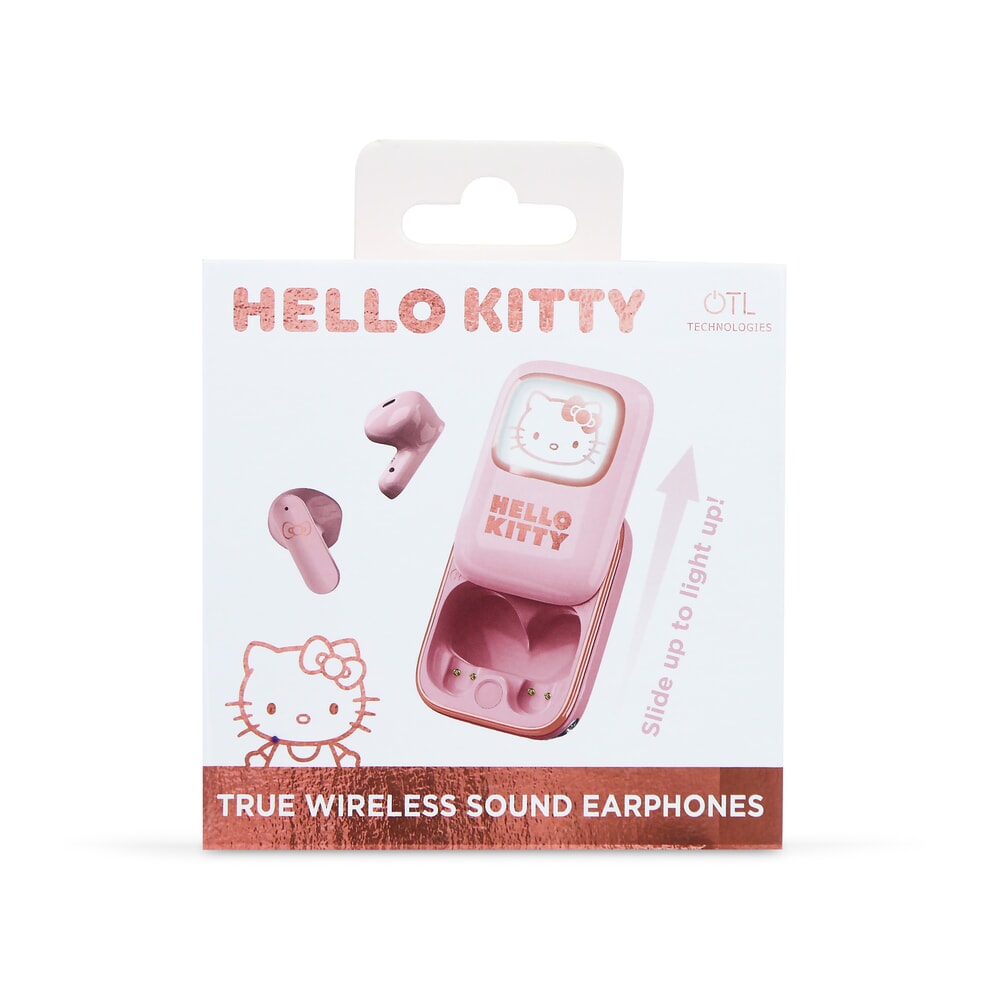 Otl technologies bluetooth slide tws earphones hello kitty (hk1281)