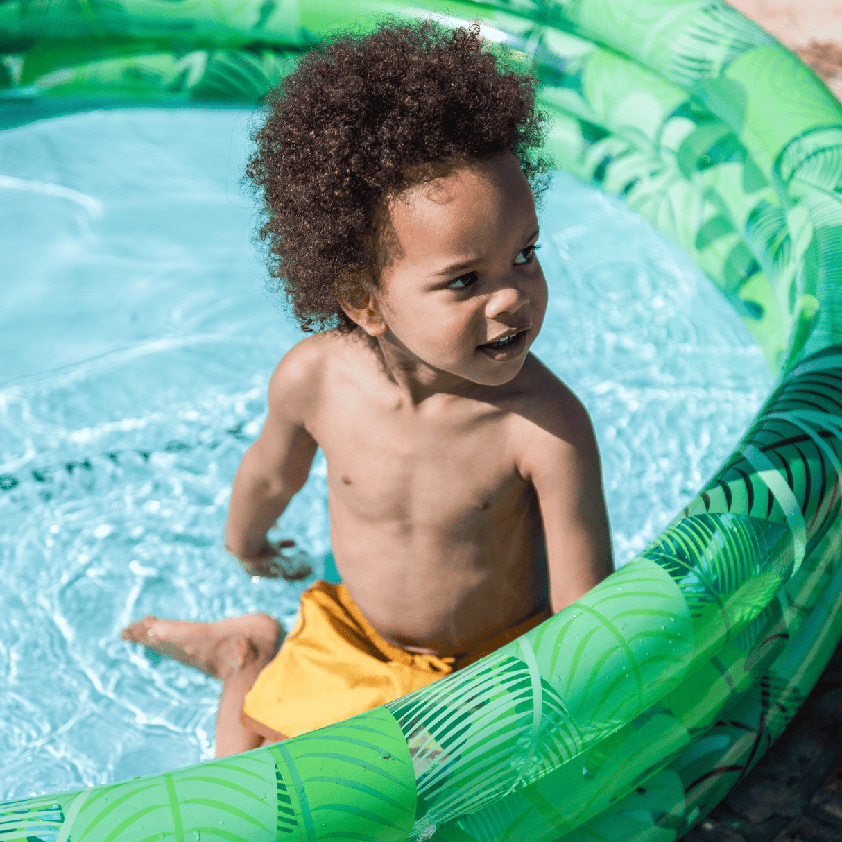 Tropic Dream | Piscina per bambini verdi Ø 150 cm