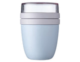Mepal lunch pot ellipse - Nordic blue - 500 ml + 200 ml