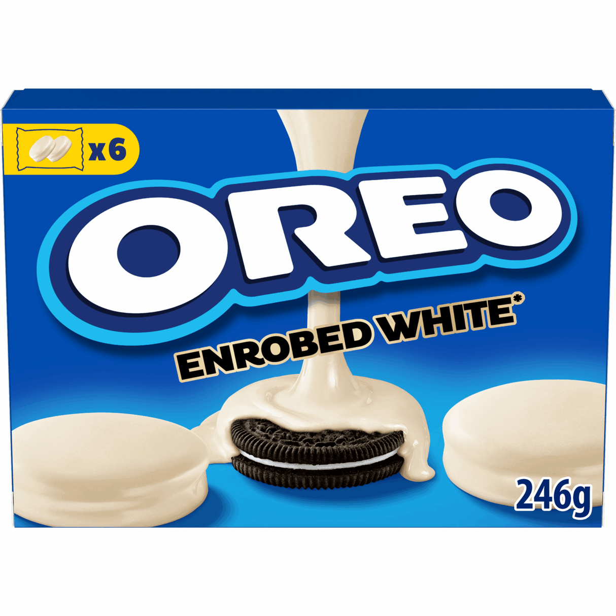 Oreo-päällystetty valkoinen (10x246gr)
