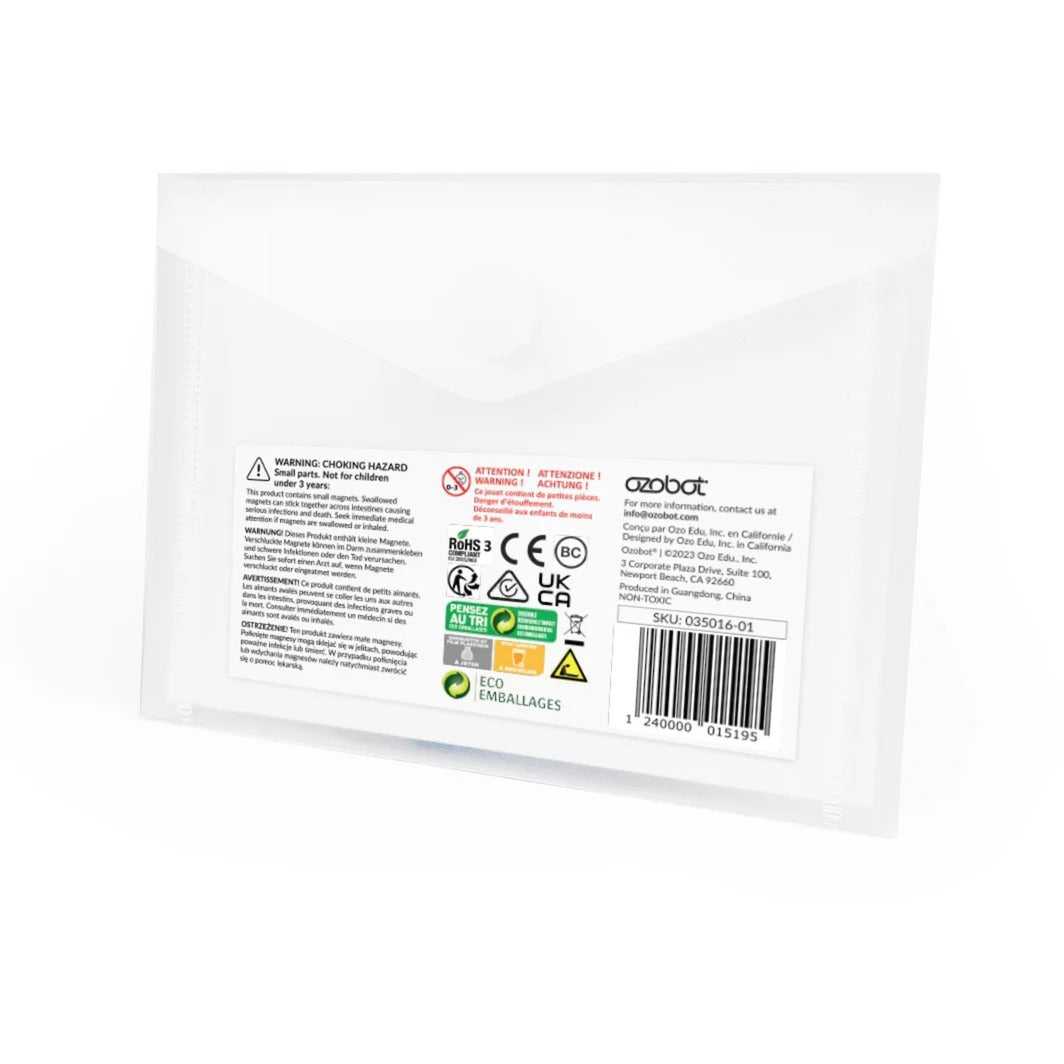Ozobot Faarfcode Magnete: spezielle Beweegunge Set