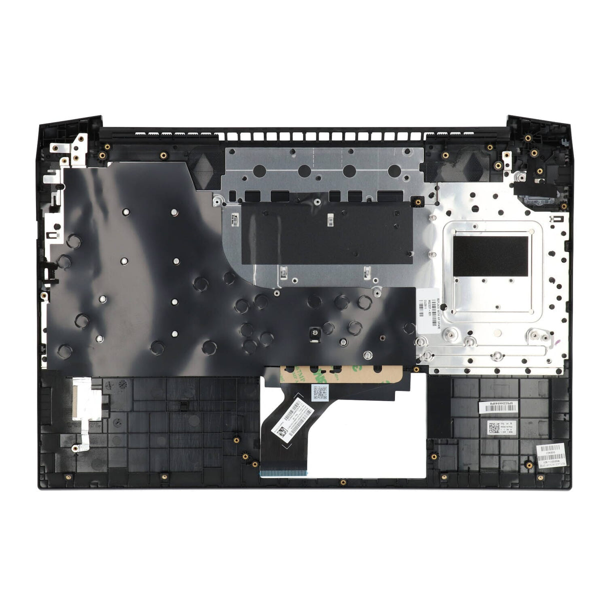 Hp laptop toetsenbord qwerty us + top cover - zwart wit