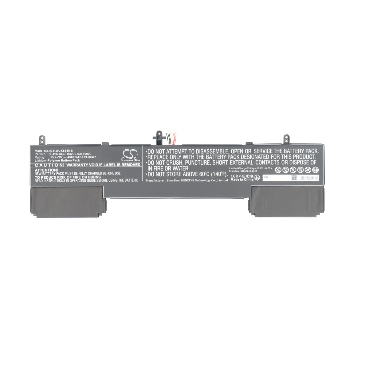 Laptop batteri 4500mah