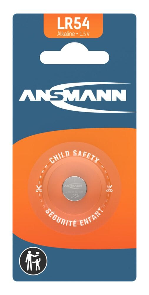Ansmann Alkaline button cell LR54 LR1130 AG10