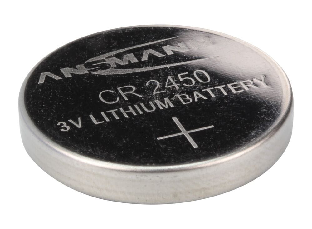 Ansmann Lithium button cell CR2450.