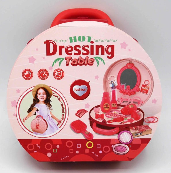 Jonotoys dressing table, make-up table with accessories 20-piece