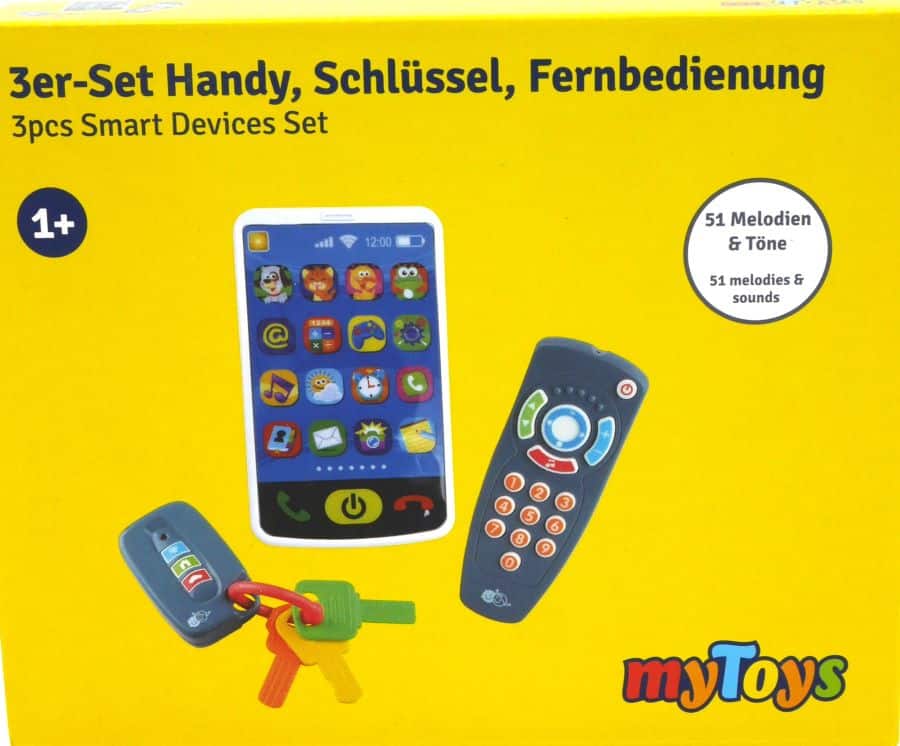 PlayGo - 3in1 tablet, remote control and Keybos with sound
