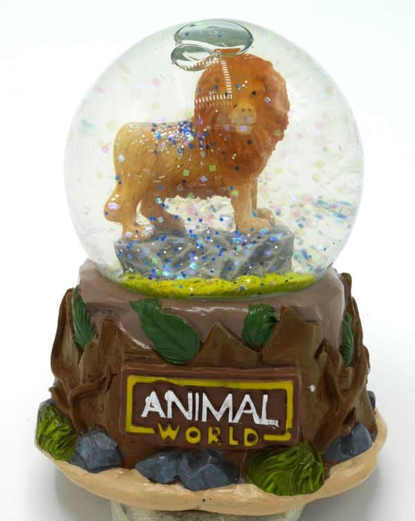 Toi-Toys Animal World Snow Globe Wild Animal