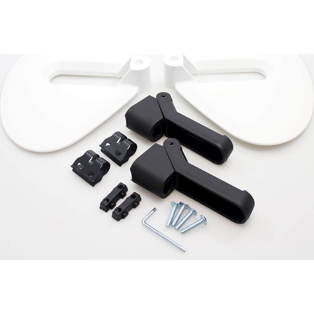 Protective kit and footrests Guppy Junior - white