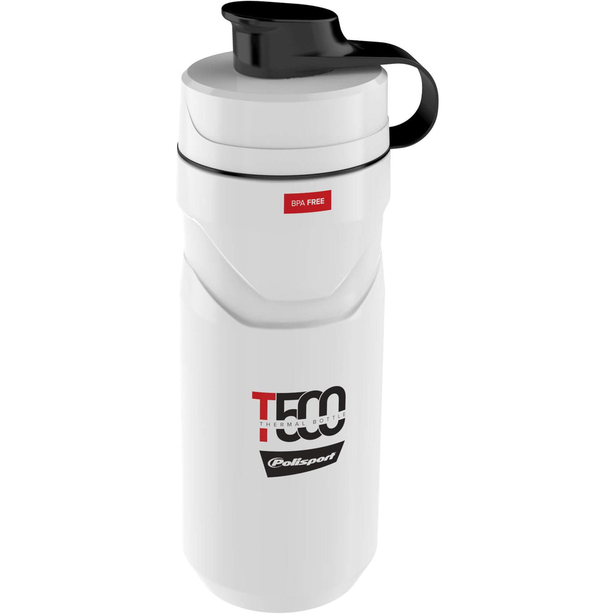 Polisport Bidon Thermal T500 500ml fehérvörös