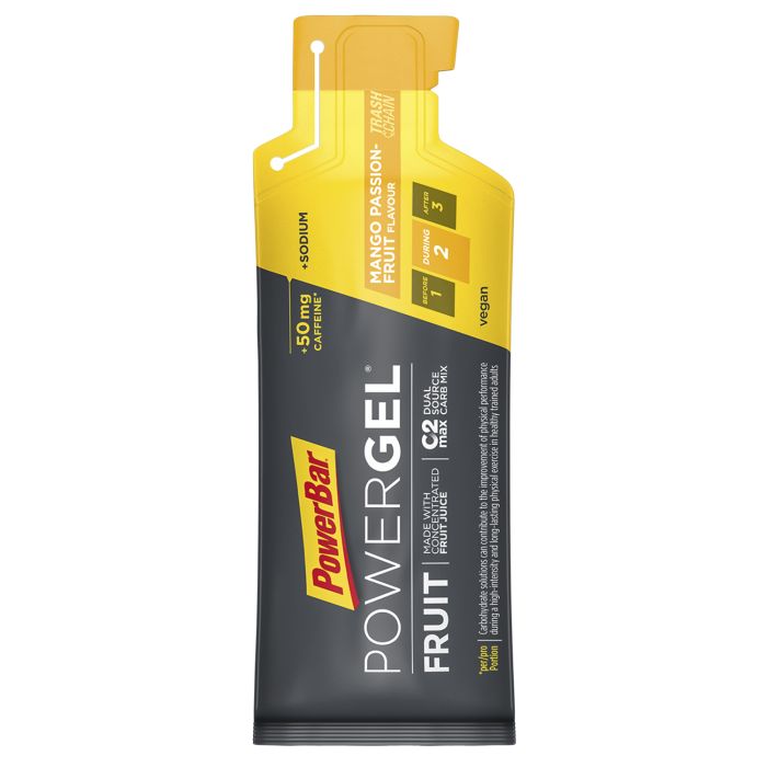 Powerbar powergel fruit (24 x 41gr) - mango-passion fruit (caffeine)