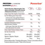 Powerbar protein+ l-carnitine (30 x 35gr) - raspberry yoghurt