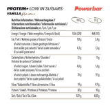 Powerbar protein+ low in sugar (30 x 35gr) - vanilla