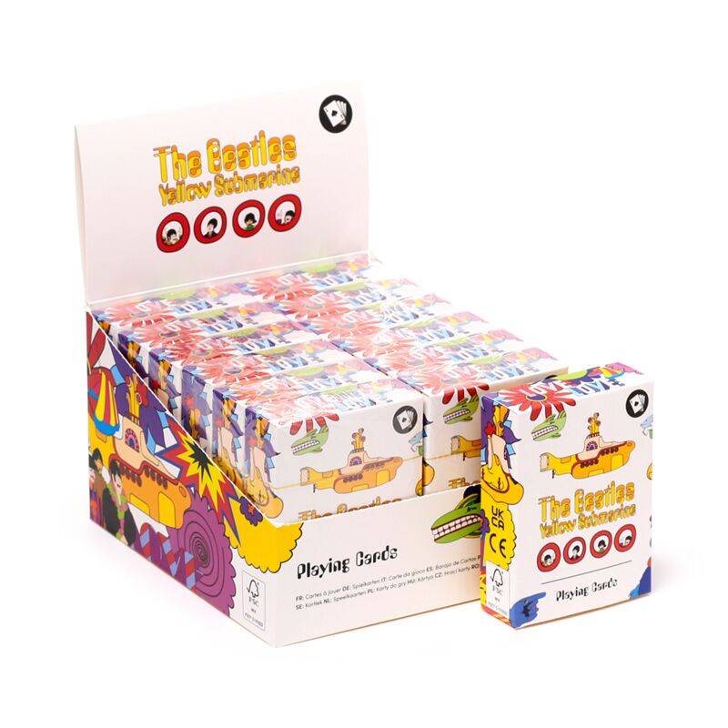 The Beatles Yellow Submarine playing cards