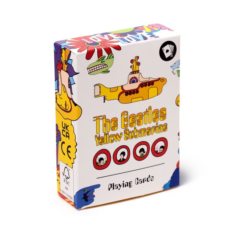 The Beatles Yellow Submarine playing cards