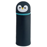 Adoramals penguin silicone standing pencil pod