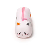 Adoramals cat silicone pencil pouch
