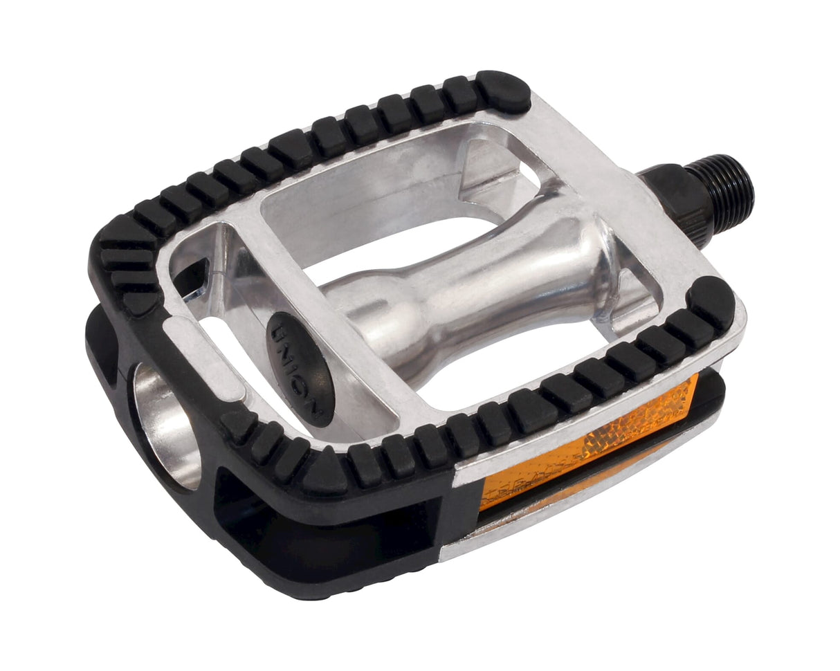 Union Pedal SP-812 EDB als Alu Silver Anti-Slip-Schwarz