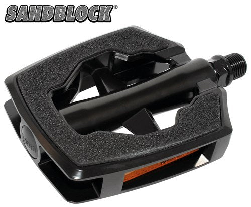 Marwi Union Pedals SP-2890 Sandblock CR-MO AS Black