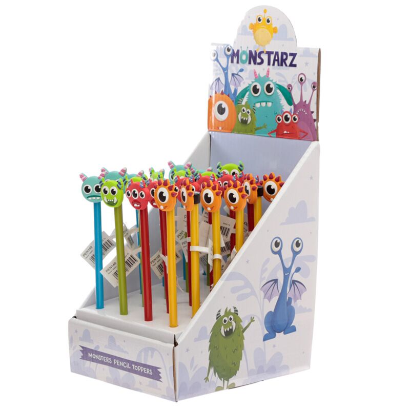 Tapa de pvc lápiz Monstarz