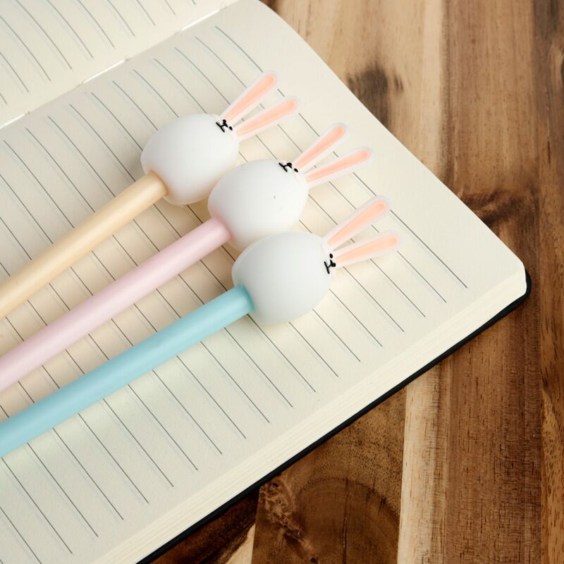 Adoramals Rabbit Fine Writer Pen - Black